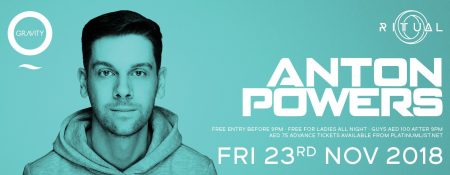 Ritual with Anton Powers - Coming Soon in UAE