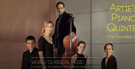 Artie’s Piano Quintet at the World Classical Music Series - Coming Soon in UAE