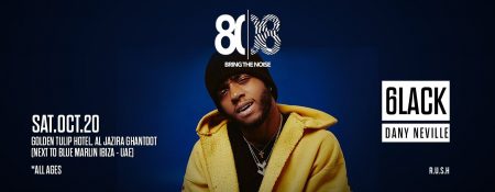 6LACK Live in Abu Dhabi - Coming Soon in UAE