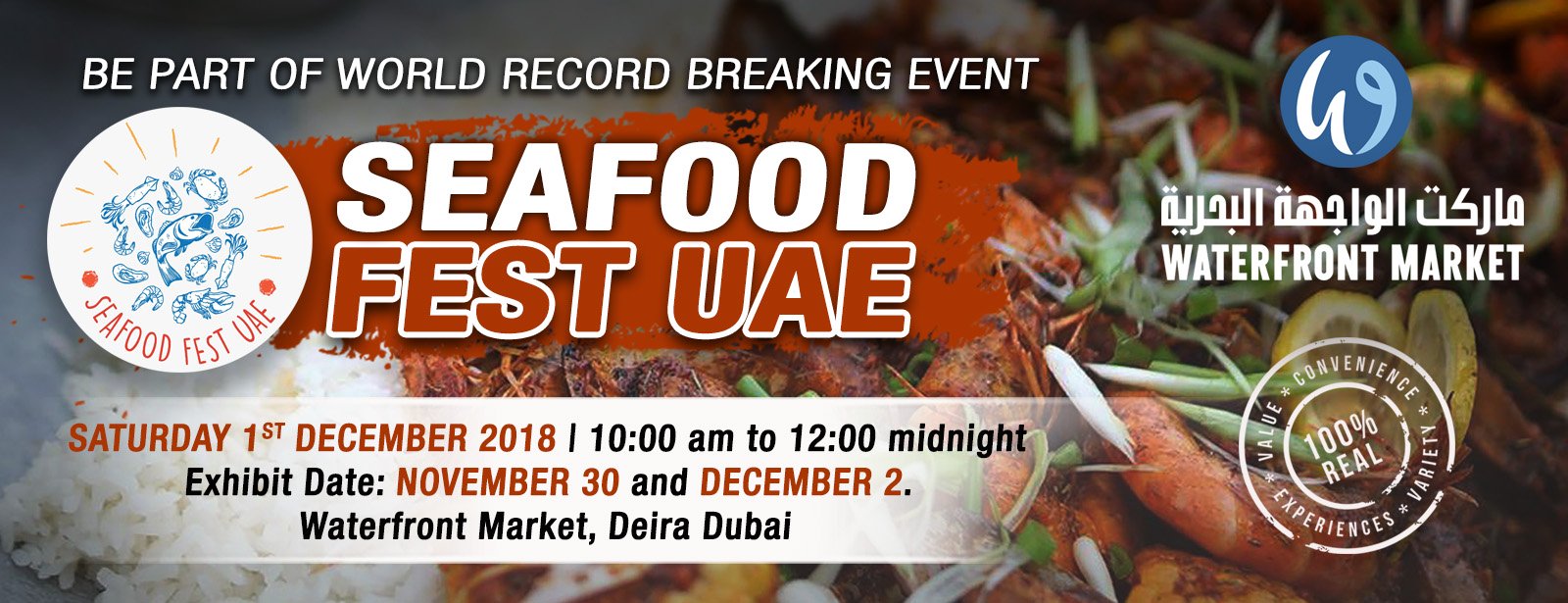 Seafood Fest UAE 2018 - Coming Soon in UAE