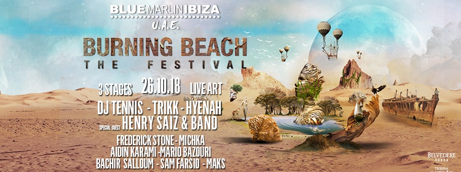 Burning Beach Festival – Blue Marlin Ibiza UAE - Coming Soon in UAE
