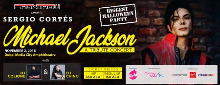 Michael Jackson: A Tribute Concert by Sergio Cortés - Coming Soon in UAE