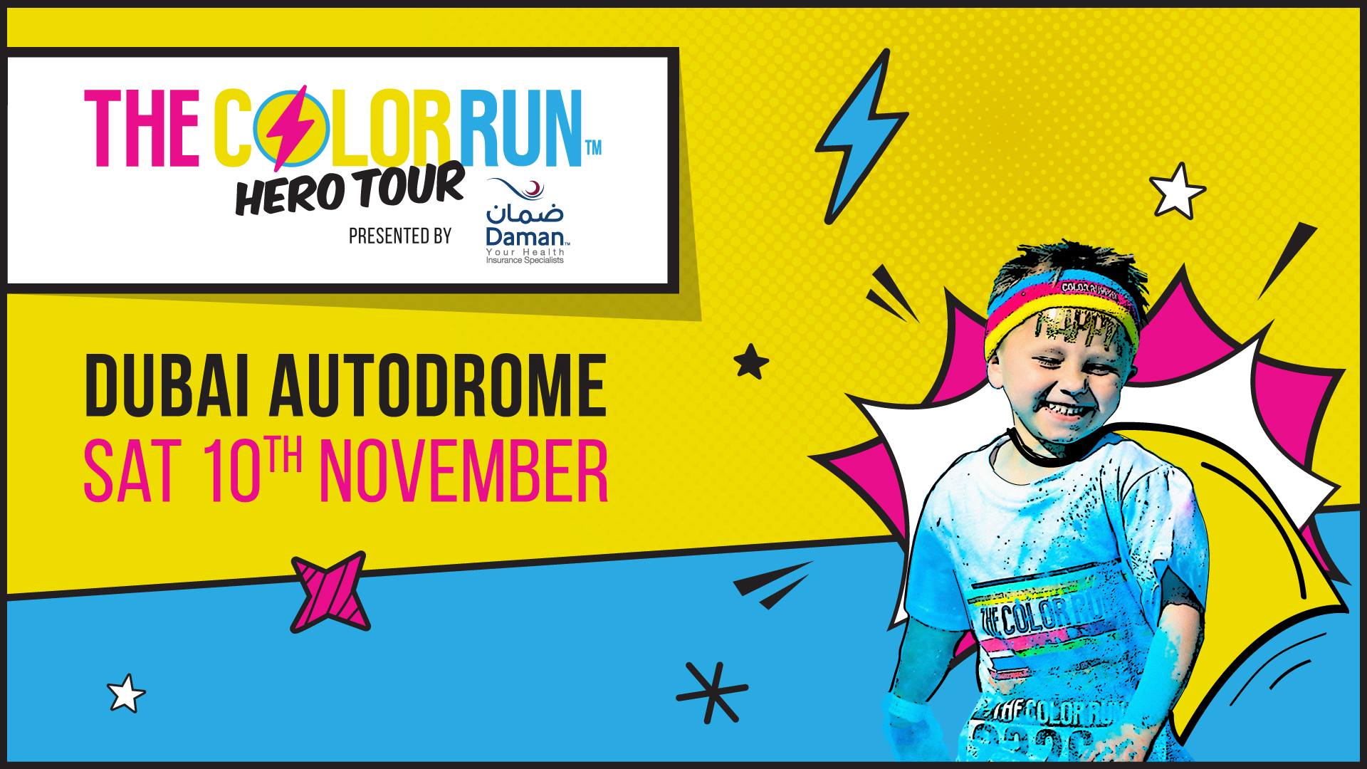 The Color Run Hero Tour 2018 - Coming Soon in UAE
