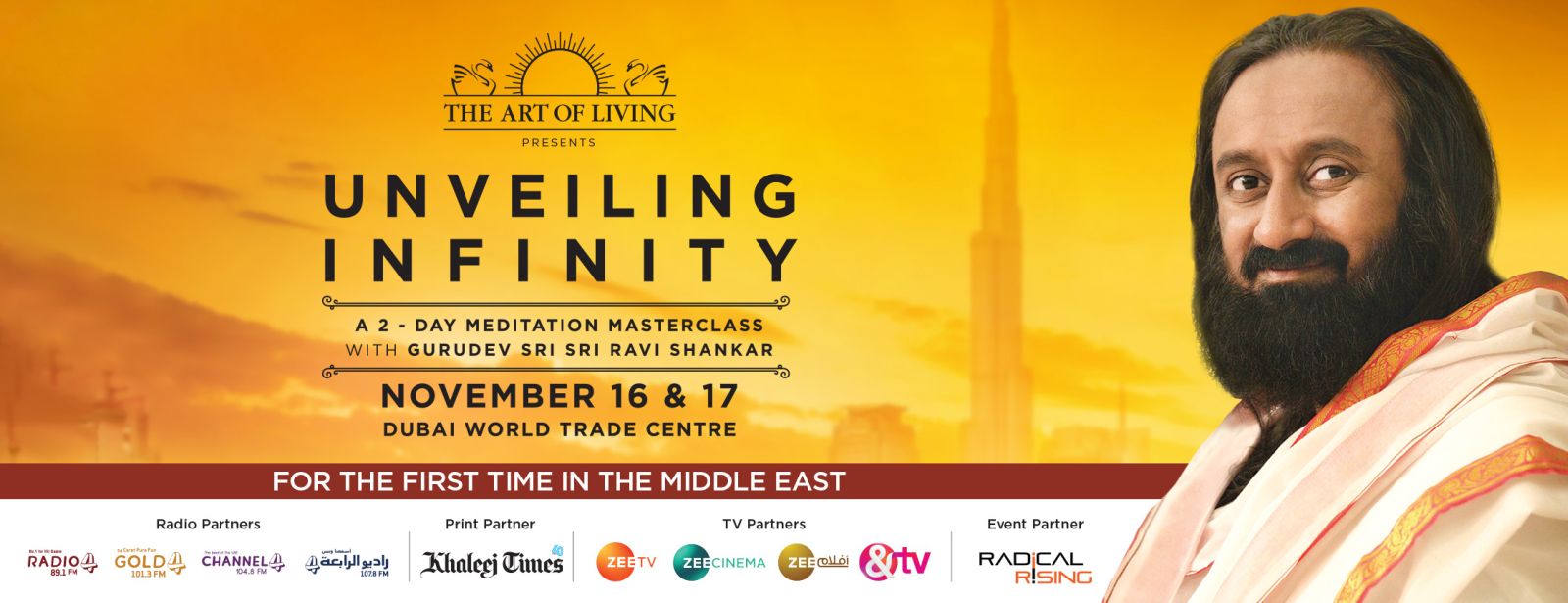 Unveiling Infinity 2018 Meditation - Coming Soon in UAE