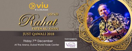 Ustad Rahat Fateh Ali Khan Live Concert - Coming Soon in UAE