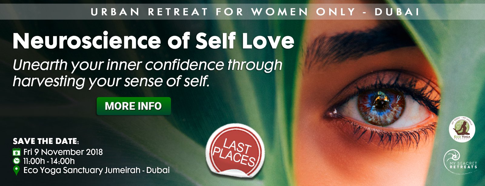 Neuroscience of Self Love – Urban Retreat for women only - Coming Soon in UAE