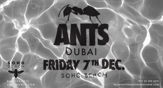 ANTS on Tour – SOHO Beach - comingsoon.ae