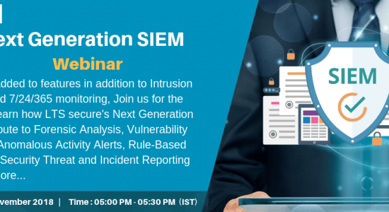 Webinar on Next Generation SIEM - comingsoon.ae