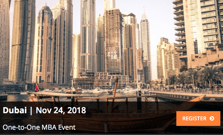 One-to-One MBA Event - Coming Soon in UAE