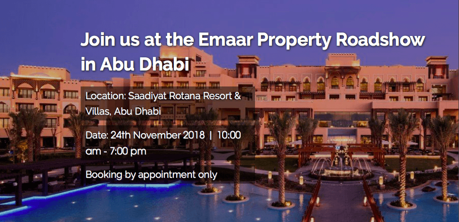 Emaar Property Show in Abu Dhabi - Coming Soon in UAE