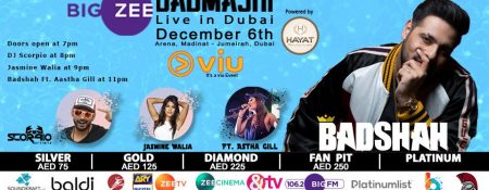 Badmashi By Badshah Live Concert - Coming Soon in UAE