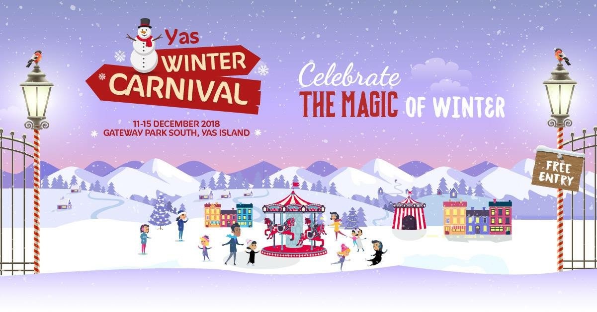 Yas Winter Carnival 2018 - Coming Soon in UAE
