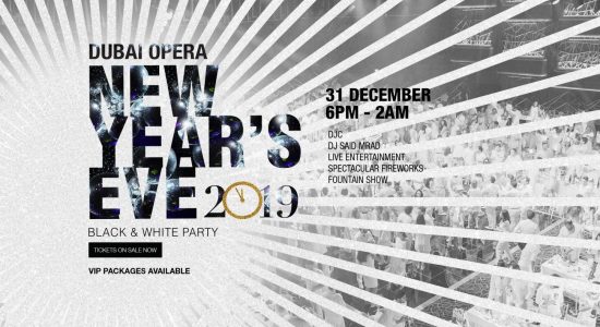 New Year’s Eve Black and White Party at the Dubai Opera - comingsoon.ae