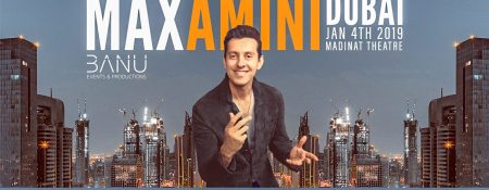 Max Amini – Live Comedy - Coming Soon in UAE