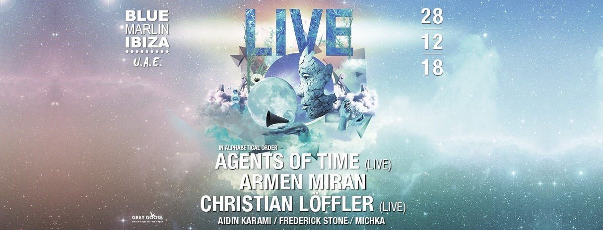Blue Marlin Ibiza UAE presents Agents Of Time, Armen Miran & Christian Löffler - Coming Soon in UAE