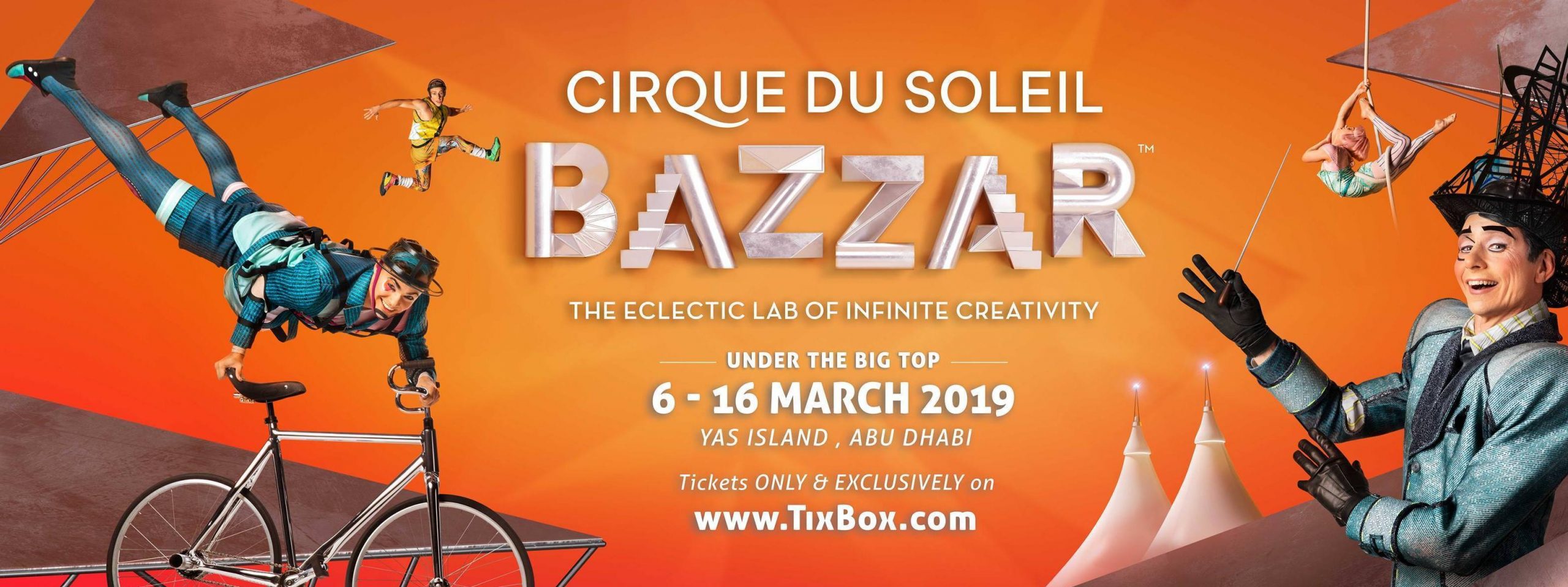 Cirque du Soleil BAZZAR at Yas Island - Coming Soon in UAE