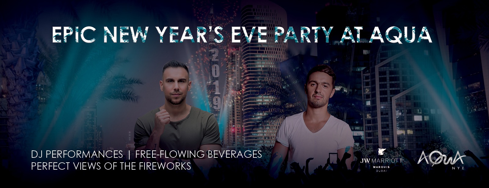 New Year’s Eve Party At Aqua - Coming Soon in UAE