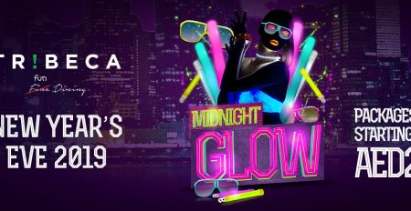 Midnight Glow – NYE 2019 at Tribeca JBR - Coming Soon in UAE