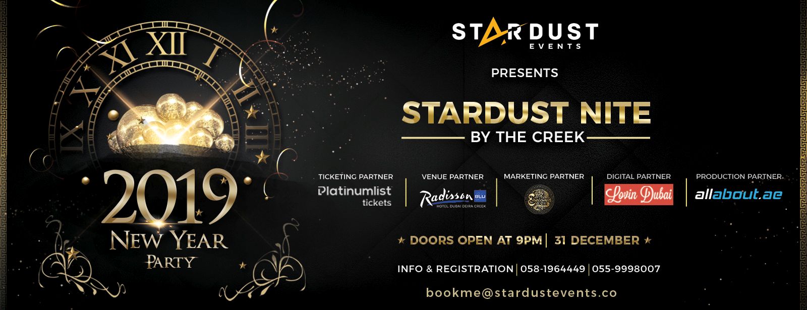 Stardust Nite – By The Creek - Coming Soon in UAE