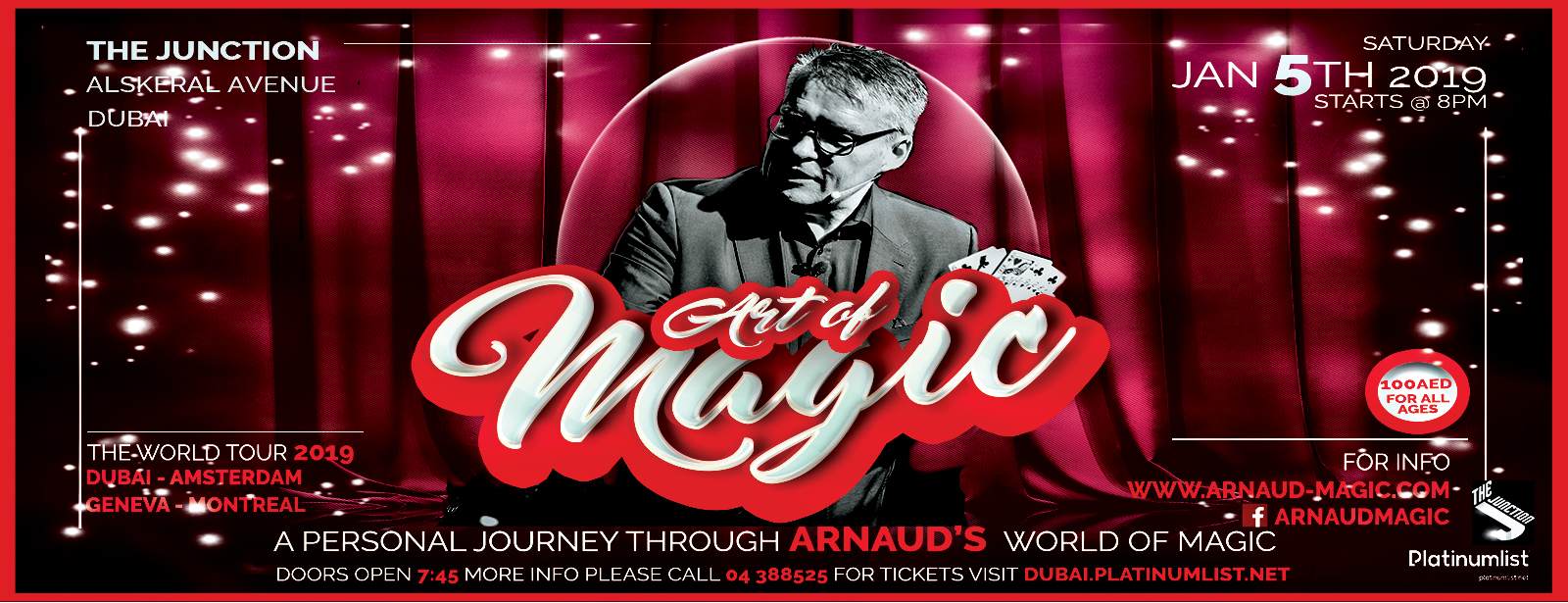 The Art Of Magic by Arnaud - Coming Soon in UAE