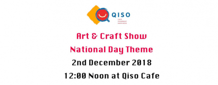 Art & Craft Show at the Qiso Cafe - Coming Soon in UAE