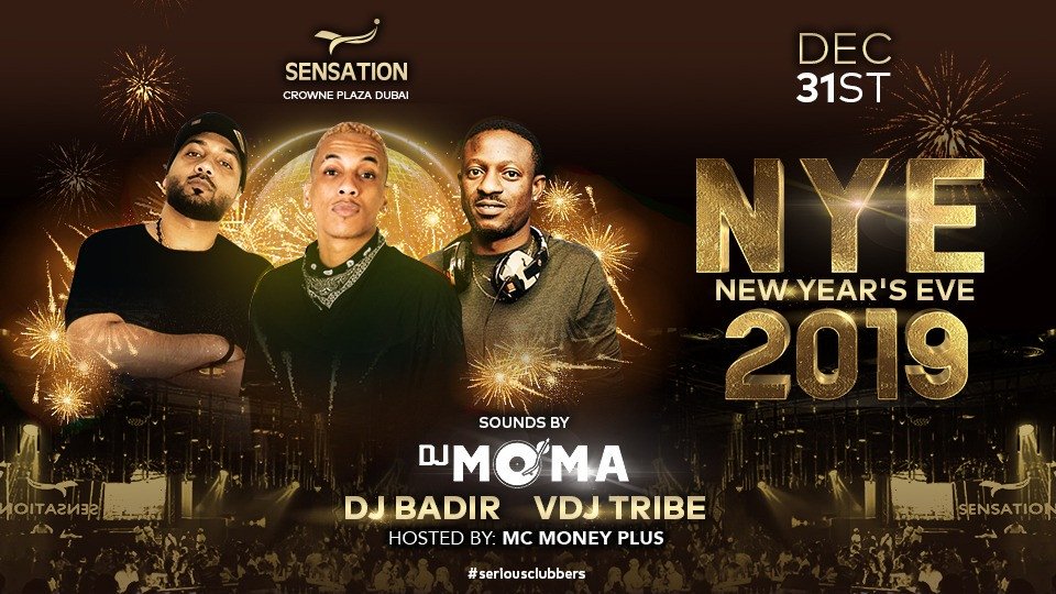 NYE 2019 Party at the Sensation Club - Coming Soon in UAE