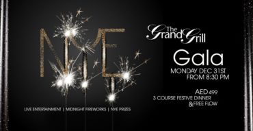 The Grand Grill Gala dinner - Coming Soon in UAE