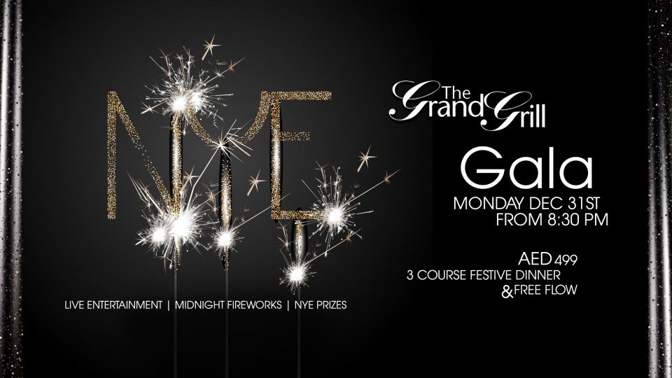 The Grand Grill Gala dinner - Coming Soon in UAE