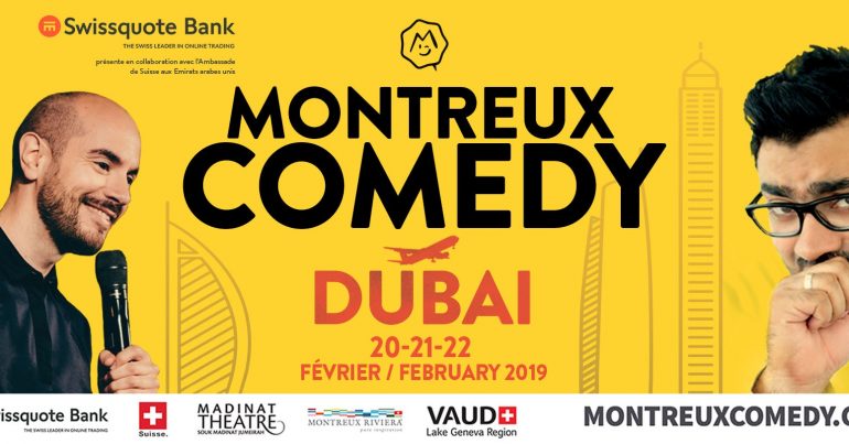 Montreux Comedy - Coming Soon in UAE