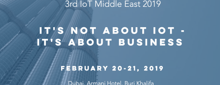 ​Internet of Things Conference 2019 - Coming Soon in UAE