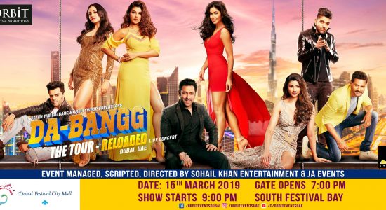 Dabangg – The Tour Reloaded Live Concert - comingsoon.ae