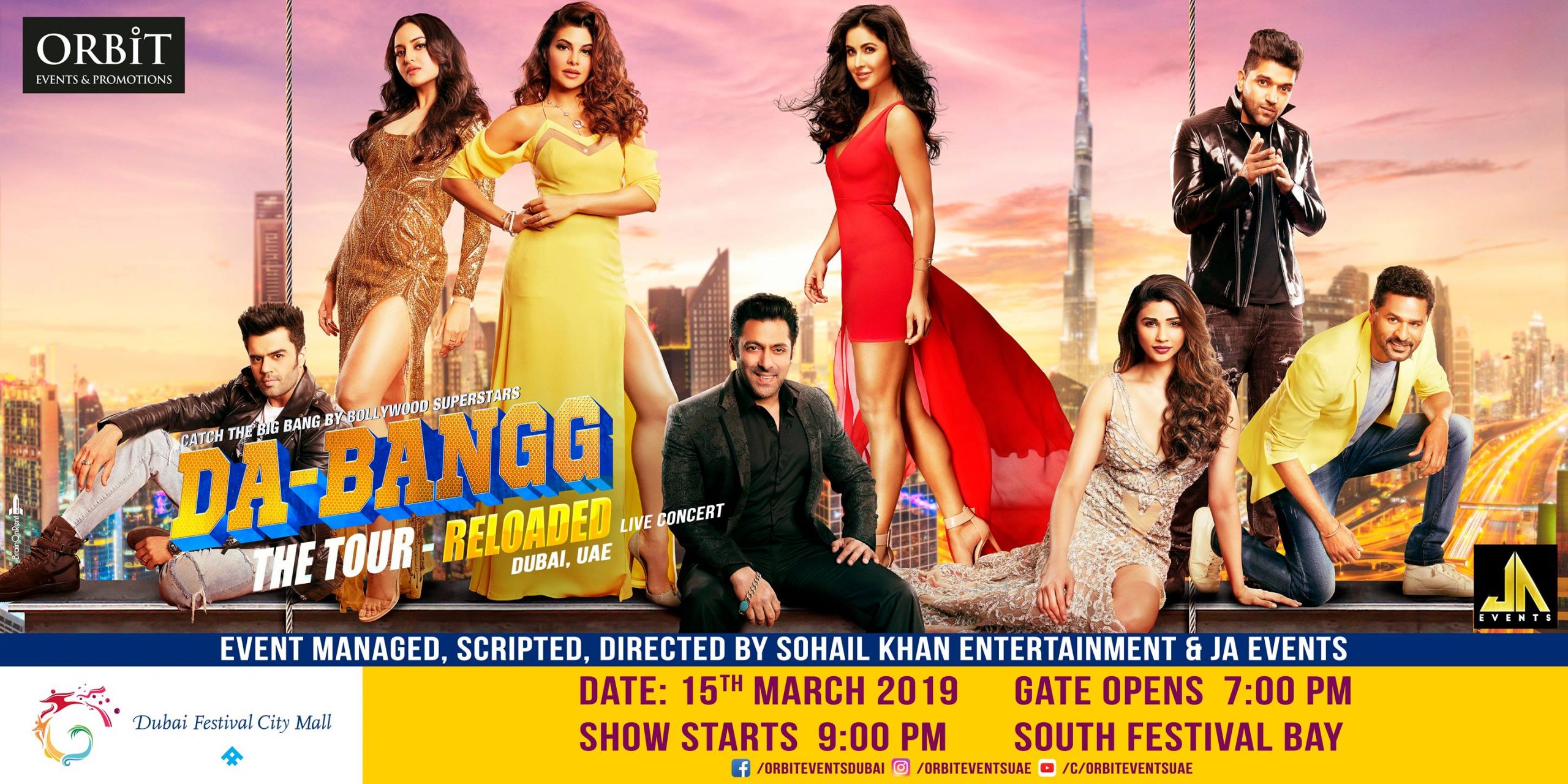 Dabangg – The Tour Reloaded Live Concert - Coming Soon in UAE