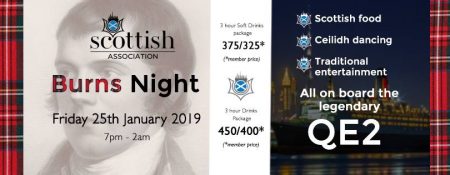 Burns Night at Queen Elizabeth 2 - Coming Soon in UAE