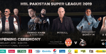 HBL Pakistan Super League opening - Coming Soon in UAE
