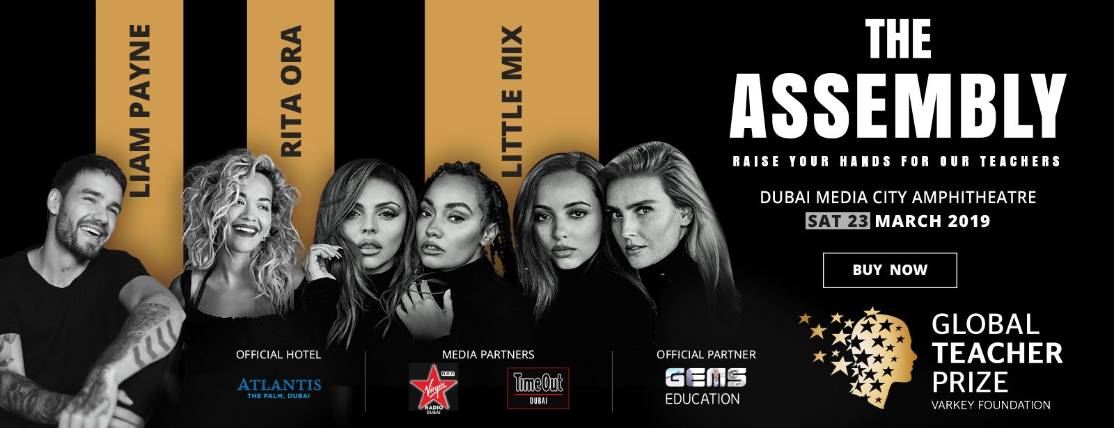 The Assembly: a Global Teacher Prize Concert ft Little Mix, Rita Ora and Liam Payne - Coming Soon in UAE
