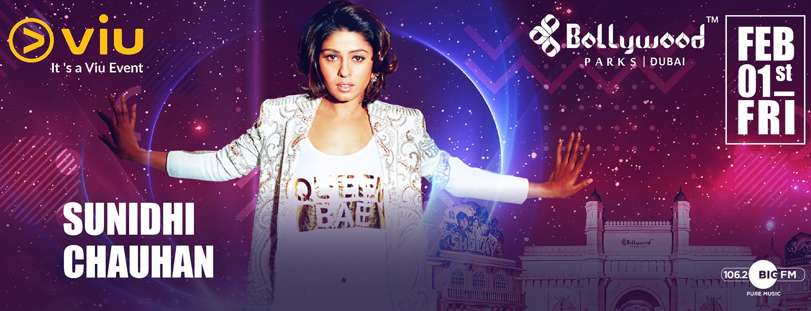 Sunidhi Chauhan Live at Bollywood Parks - Coming Soon in UAE