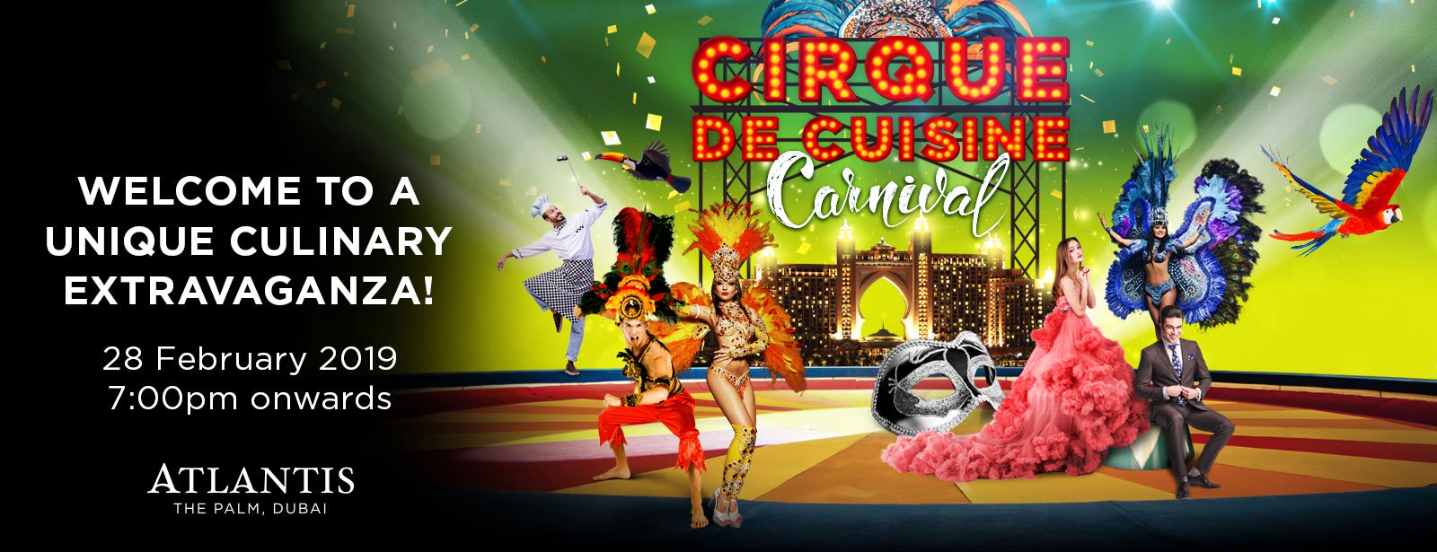 Cirque De Cuisine Carnival Edition - Coming Soon in UAE