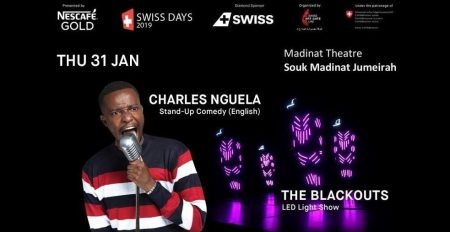 Swiss days 2019 – The Blackouts and Charles Nguela - Coming Soon in UAE