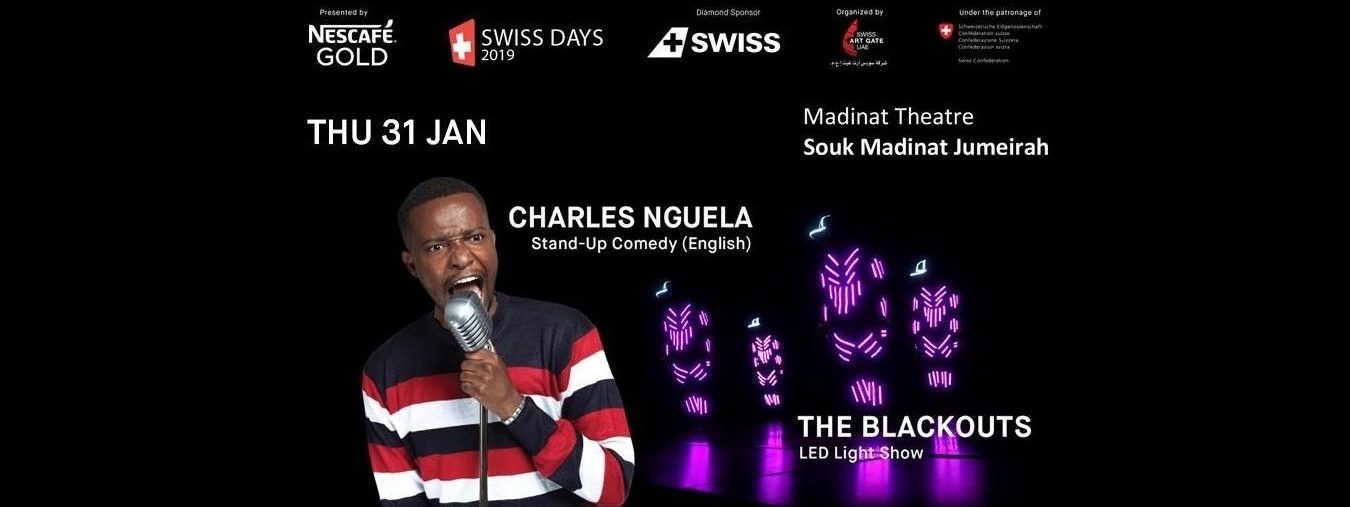 Swiss days 2019 – The Blackouts and Charles Nguela - Coming Soon in UAE
