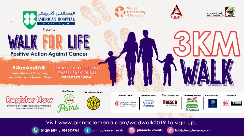Walk for Life 2019 - Coming Soon in UAE