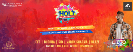 Holi Beach Party 2019 - Coming Soon in UAE