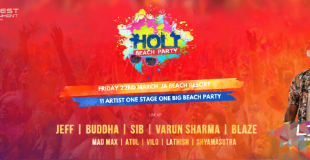 Holi Beach Party 2019 - Coming Soon in UAE