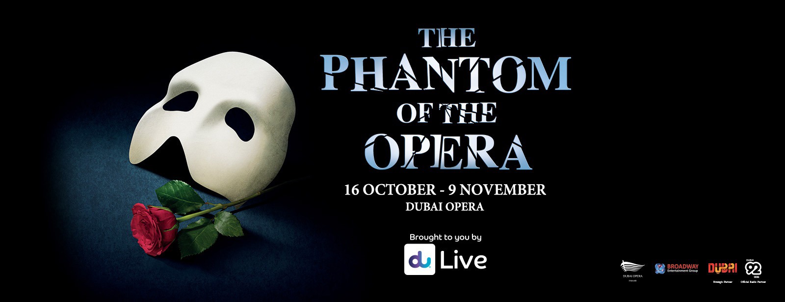 The Phantom of the Opera at Dubai Opera - Coming Soon in UAE