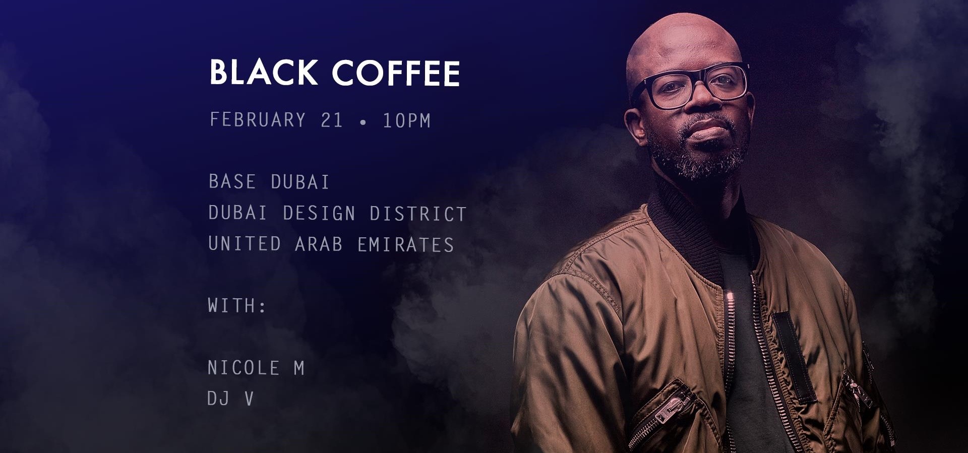 Base presents Black Coffee - Coming Soon in UAE
