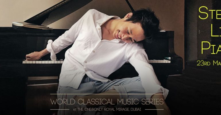Steven Lin piano concert - Coming Soon in UAE
