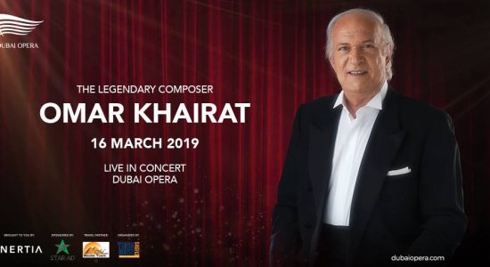 Omar Khairat at the Dubai Opera - comingsoon.ae