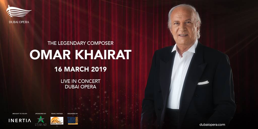 Omar Khairat at the Dubai Opera - Coming Soon in UAE