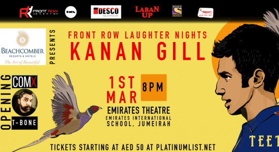 Front Row Laughter Nights with Kanan Gill - comingsoon.ae