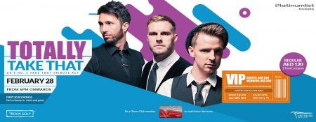 Totally Take That Tribute Concert - Coming Soon in UAE