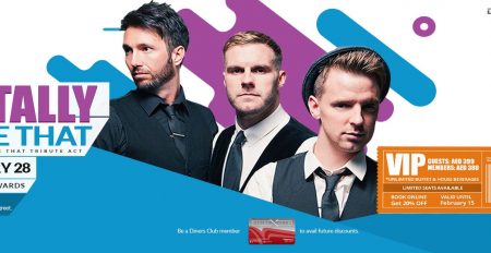 Totally Take That Tribute Concert - Coming Soon in UAE